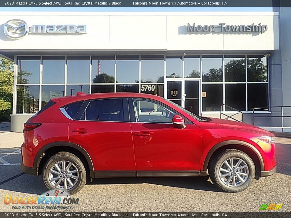 2023 Mazda CX-5 S Select AWD Soul Red Crystal Metallic / Black Photo #1