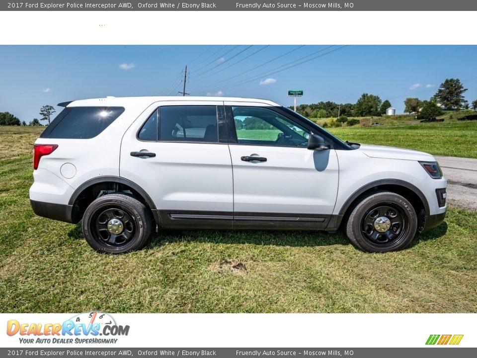 Oxford White 2017 Ford Explorer Police Interceptor AWD Photo #3