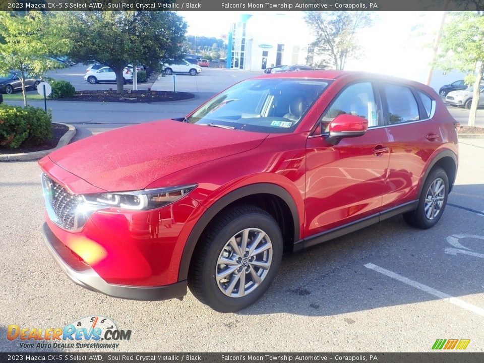 2023 Mazda CX-5 S Select AWD Soul Red Crystal Metallic / Black Photo #6