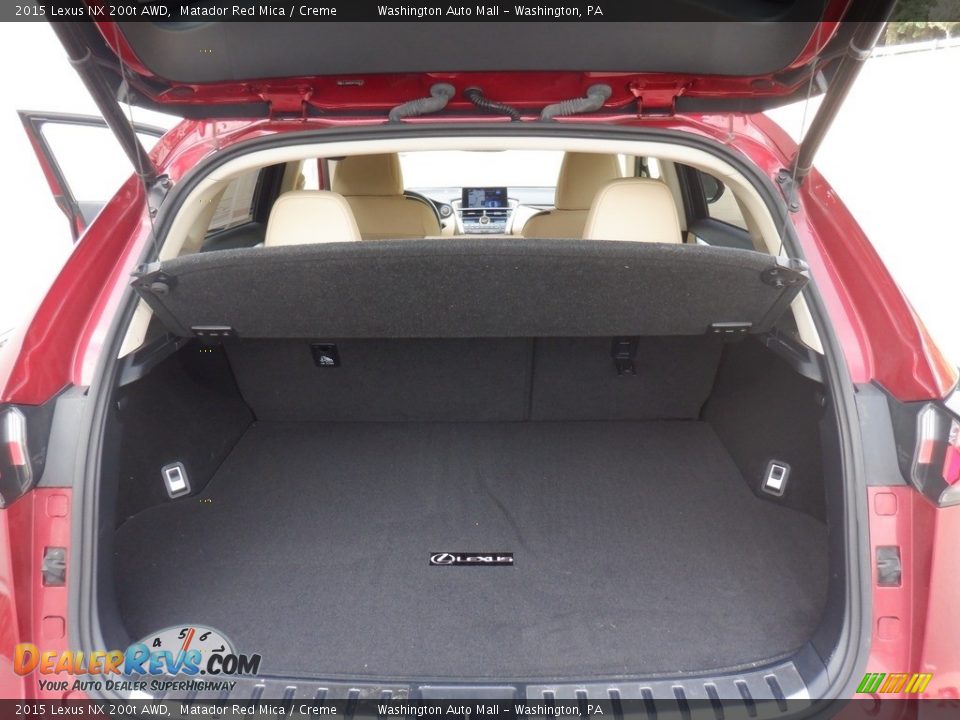 2015 Lexus NX 200t AWD Trunk Photo #32