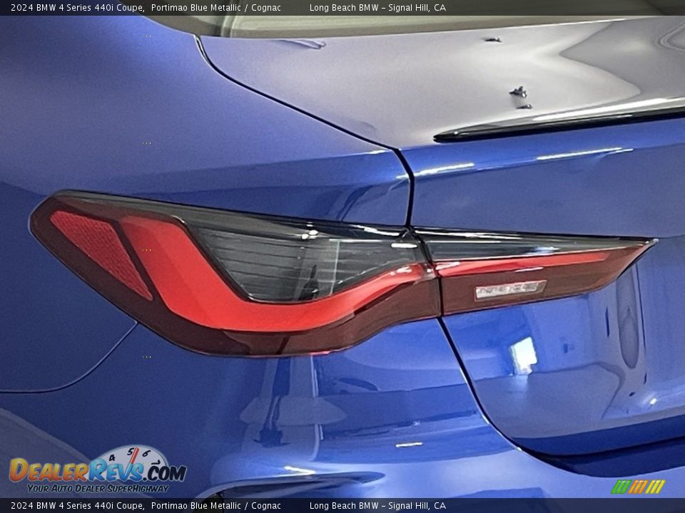 2024 BMW 4 Series 440i Coupe Portimao Blue Metallic / Cognac Photo #6