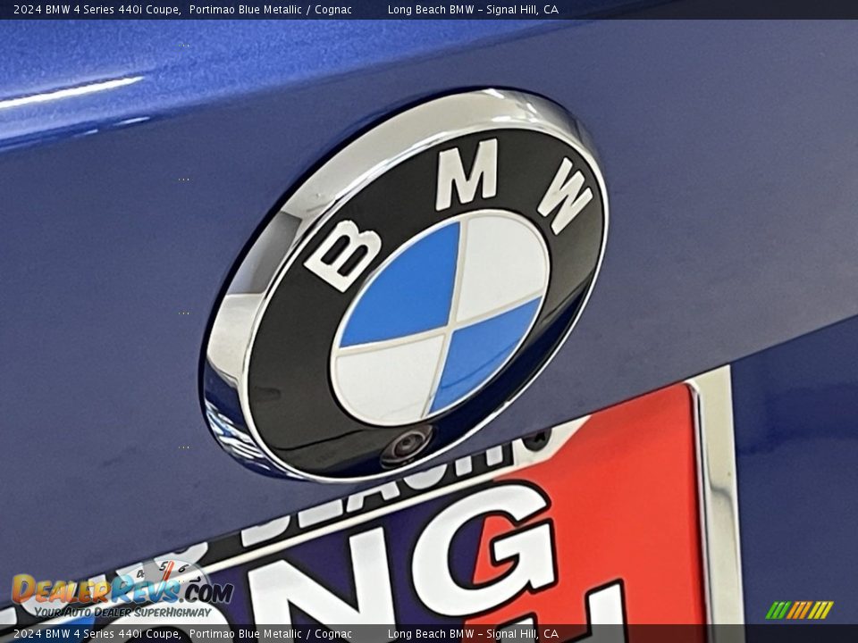 2024 BMW 4 Series 440i Coupe Portimao Blue Metallic / Cognac Photo #7