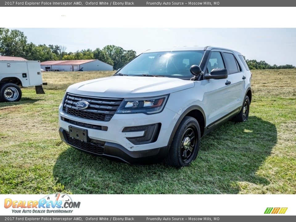 Oxford White 2017 Ford Explorer Police Interceptor AWD Photo #8