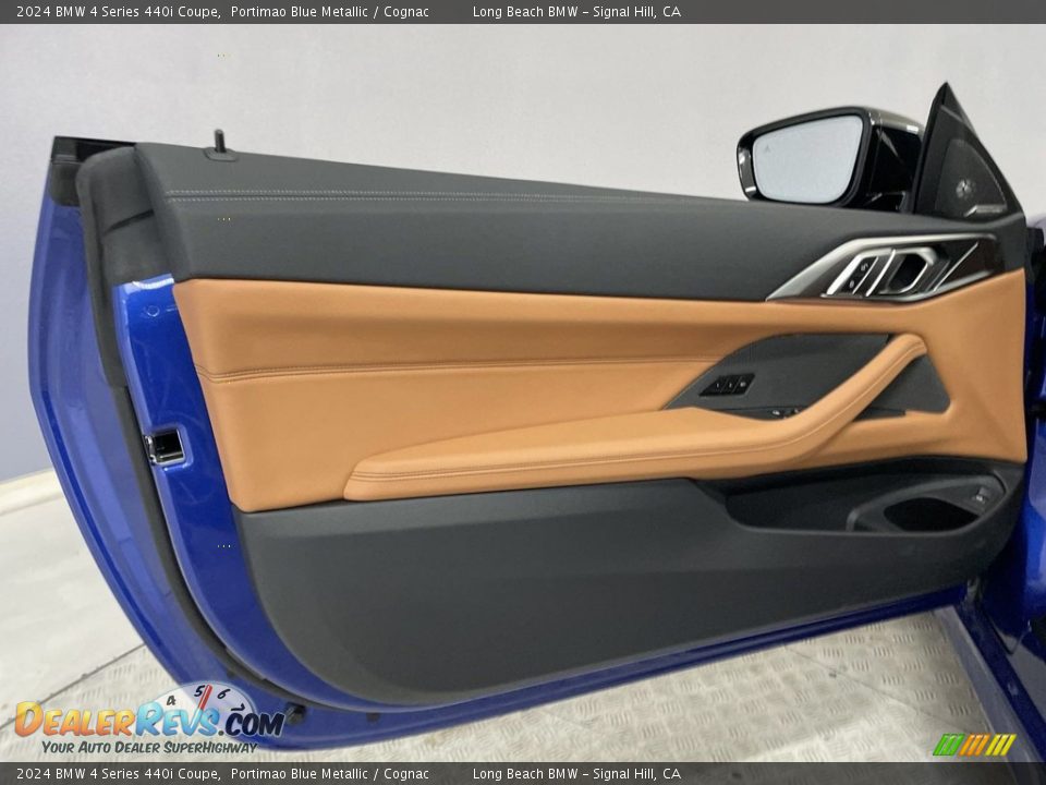 2024 BMW 4 Series 440i Coupe Portimao Blue Metallic / Cognac Photo #10
