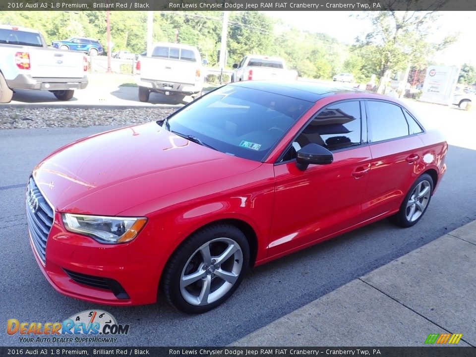 2016 Audi A3 1.8 Premium Brilliant Red / Black Photo #4