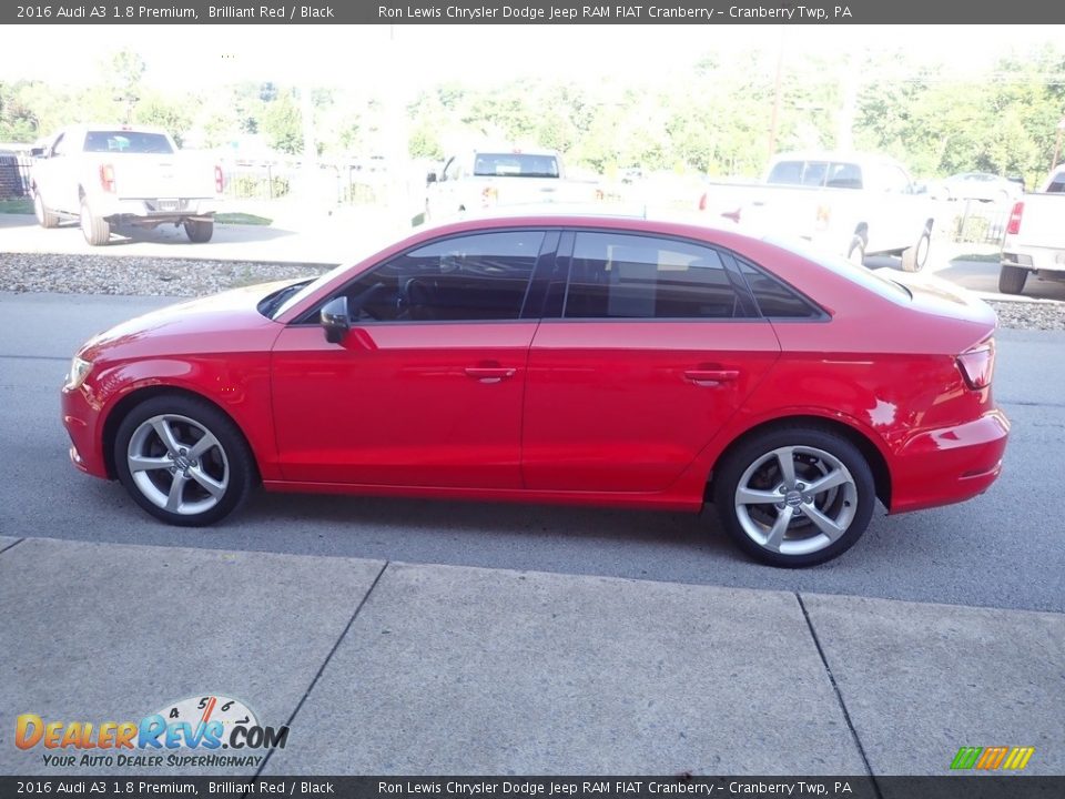 2016 Audi A3 1.8 Premium Brilliant Red / Black Photo #5