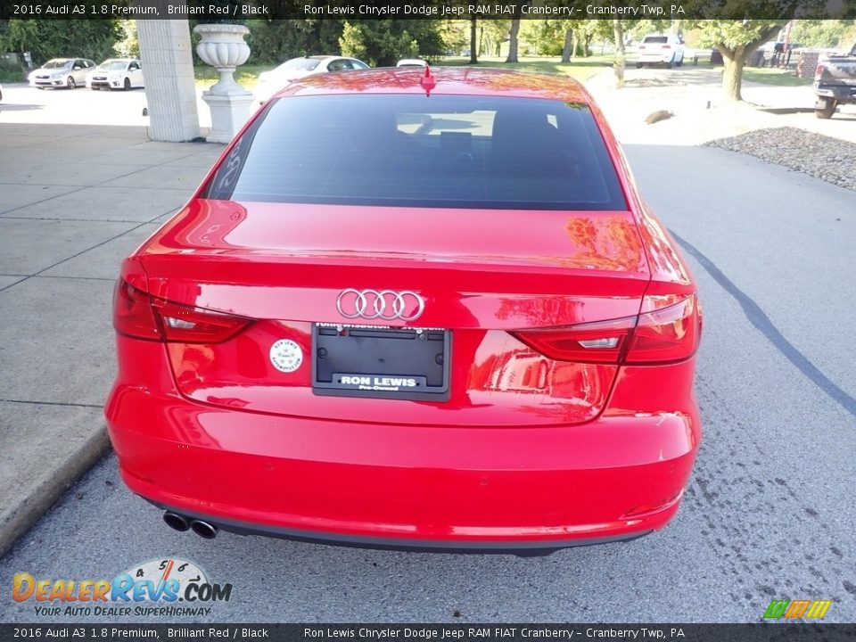 2016 Audi A3 1.8 Premium Brilliant Red / Black Photo #7