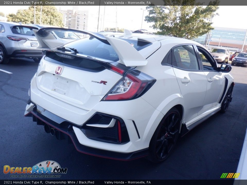 Championship White 2021 Honda Civic Type R Photo #7