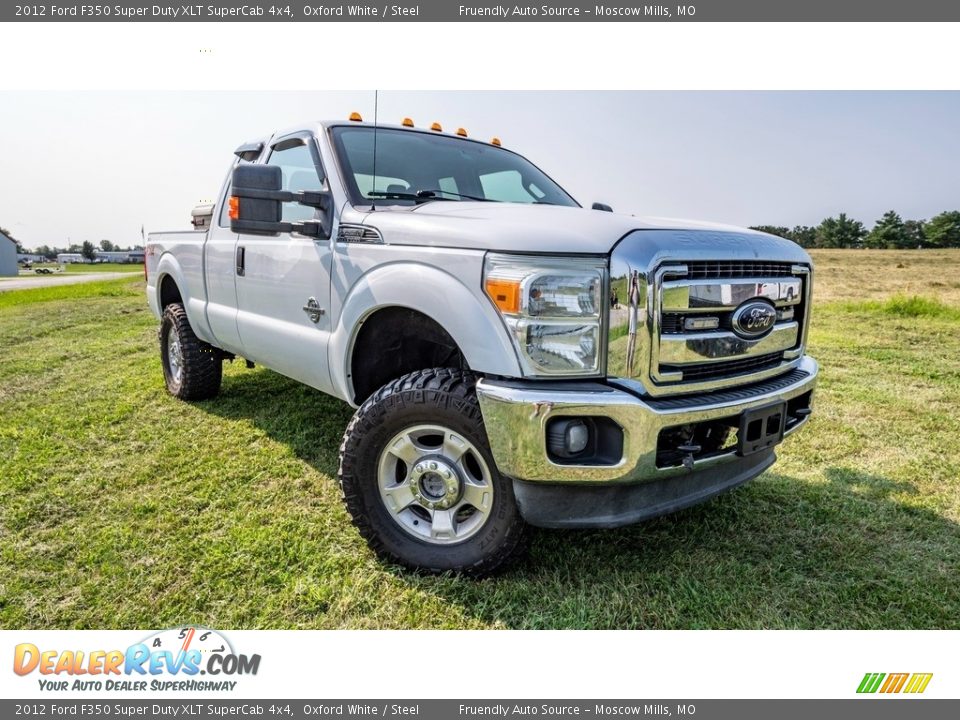 Front 3/4 View of 2012 Ford F350 Super Duty XLT SuperCab 4x4 Photo #1