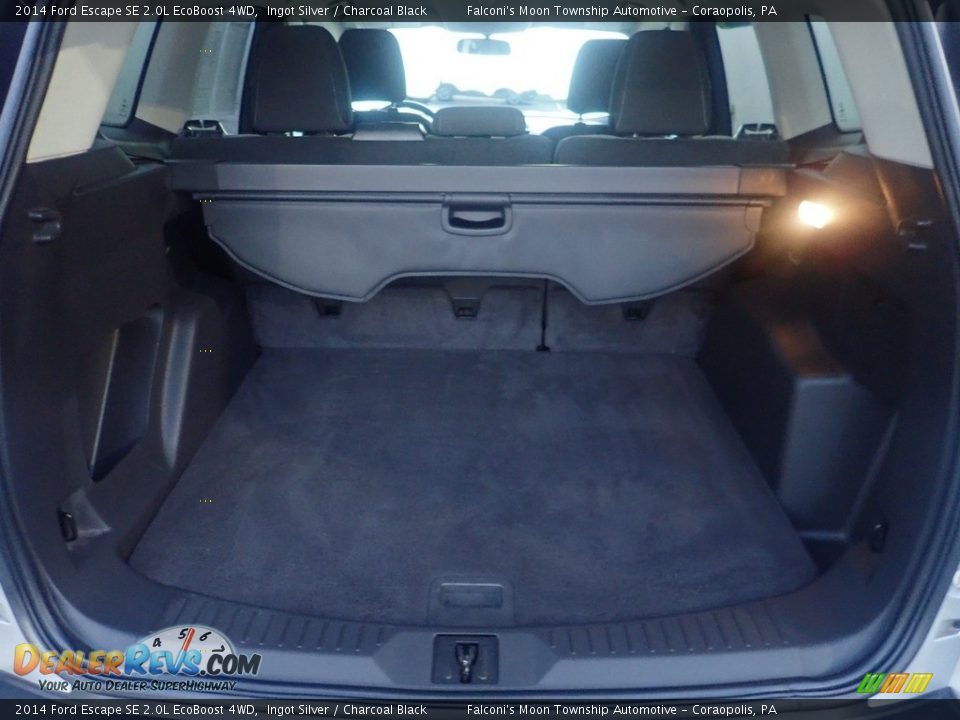 2014 Ford Escape SE 2.0L EcoBoost 4WD Ingot Silver / Charcoal Black Photo #4