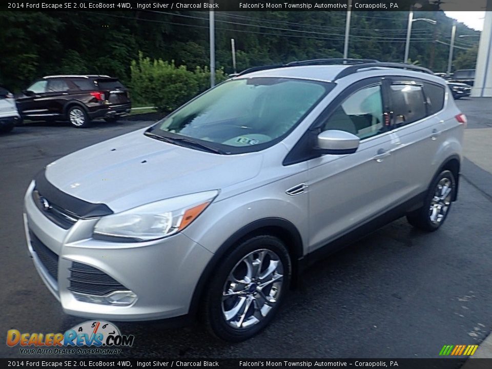 2014 Ford Escape SE 2.0L EcoBoost 4WD Ingot Silver / Charcoal Black Photo #7