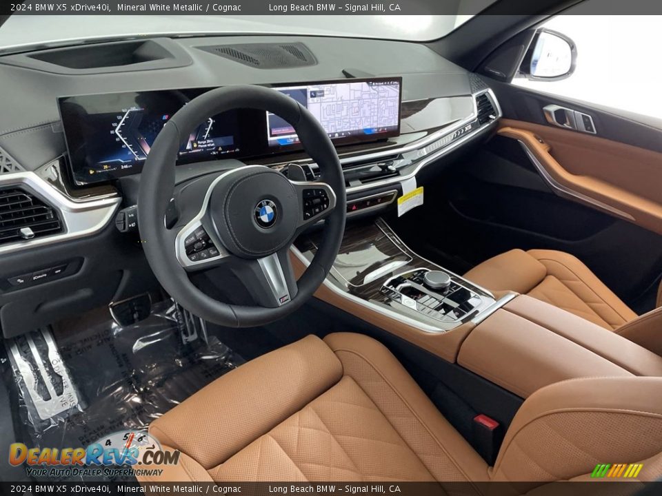 Cognac Interior - 2024 BMW X5 xDrive40i Photo #12
