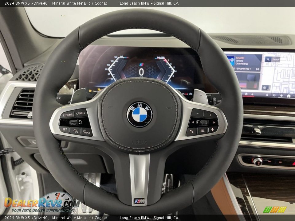 2024 BMW X5 xDrive40i Steering Wheel Photo #14