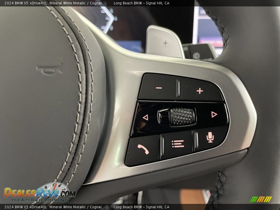 2024 BMW X5 xDrive40i Steering Wheel Photo #16