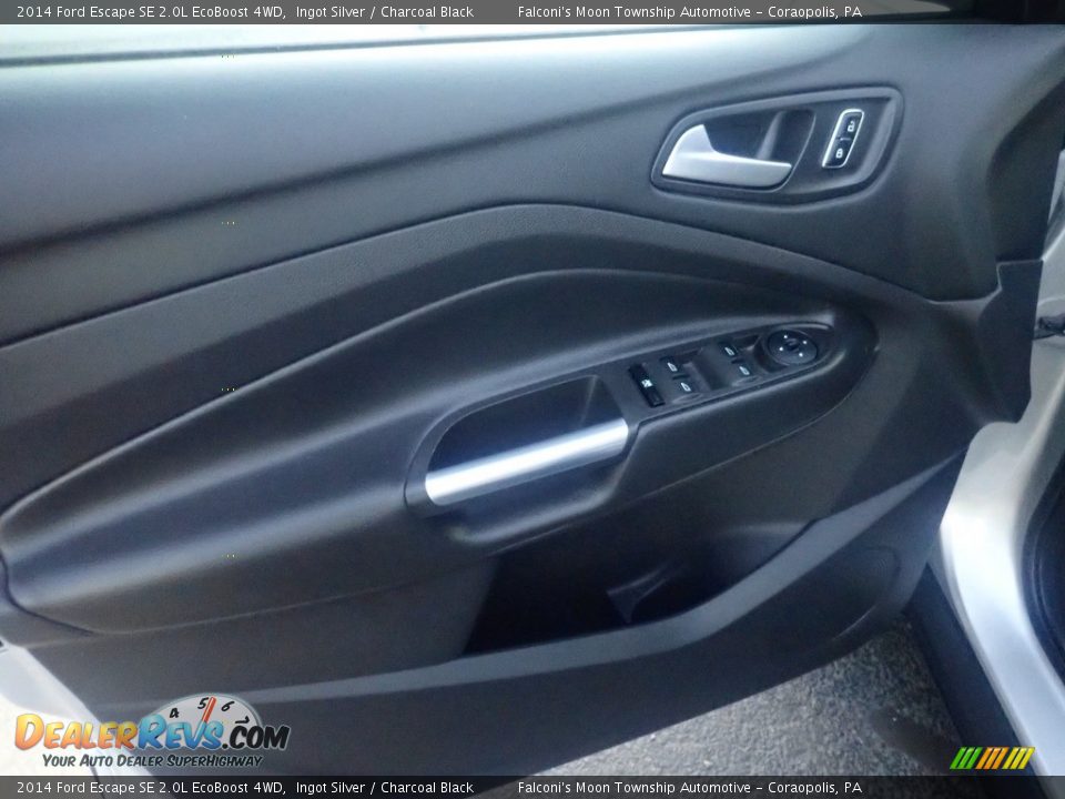 2014 Ford Escape SE 2.0L EcoBoost 4WD Ingot Silver / Charcoal Black Photo #20