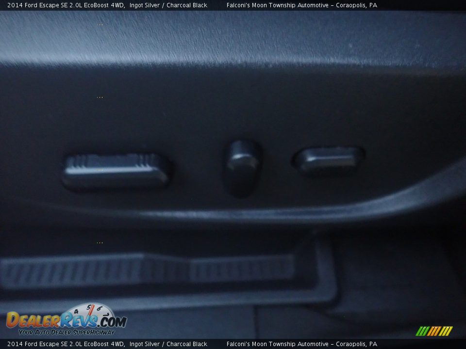2014 Ford Escape SE 2.0L EcoBoost 4WD Ingot Silver / Charcoal Black Photo #22