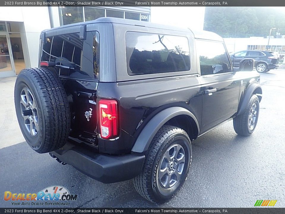 2023 Ford Bronco Big Bend 4X4 2-Door Shadow Black / Black Onyx Photo #2