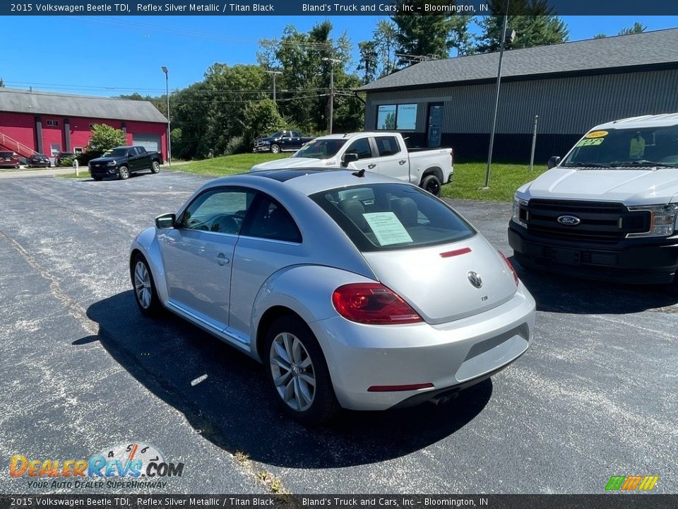 2015 Volkswagen Beetle TDI Reflex Silver Metallic / Titan Black Photo #3