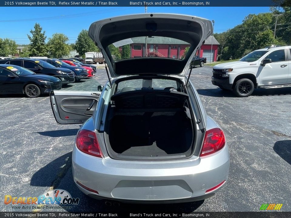 2015 Volkswagen Beetle TDI Reflex Silver Metallic / Titan Black Photo #5