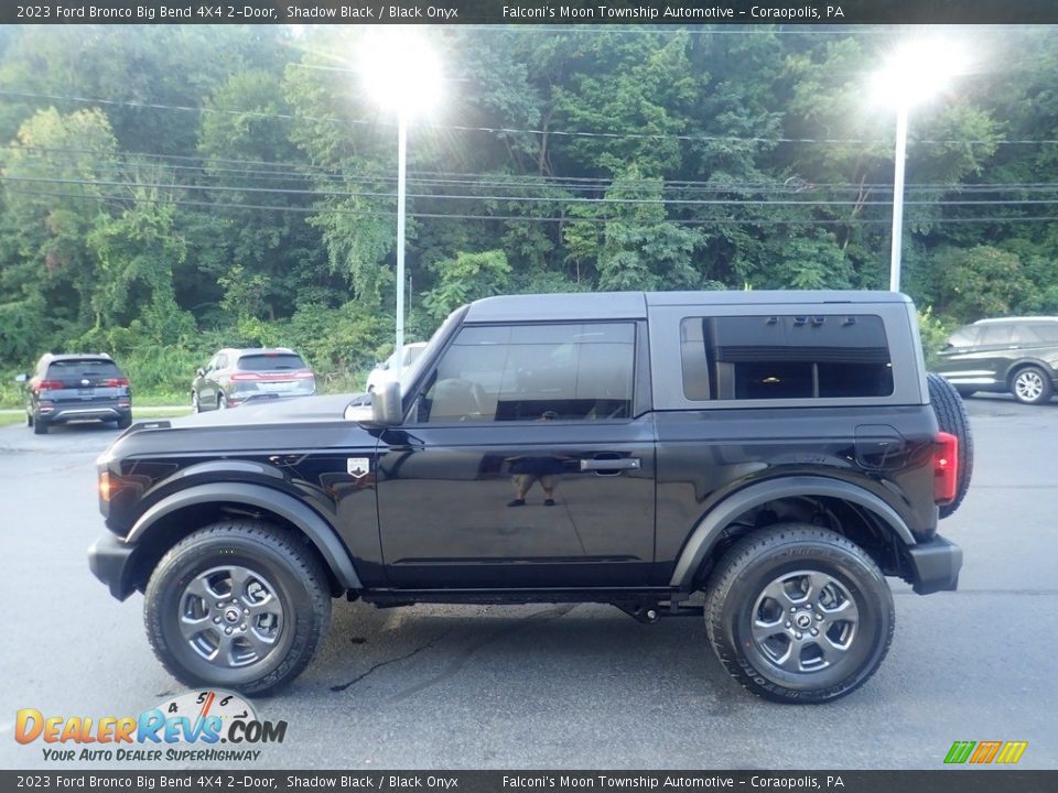 Shadow Black 2023 Ford Bronco Big Bend 4X4 2-Door Photo #6