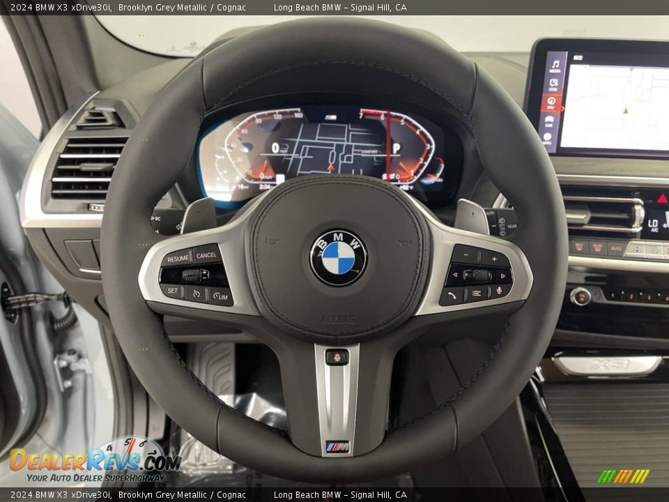 2024 BMW X3 xDrive30i Steering Wheel Photo #14