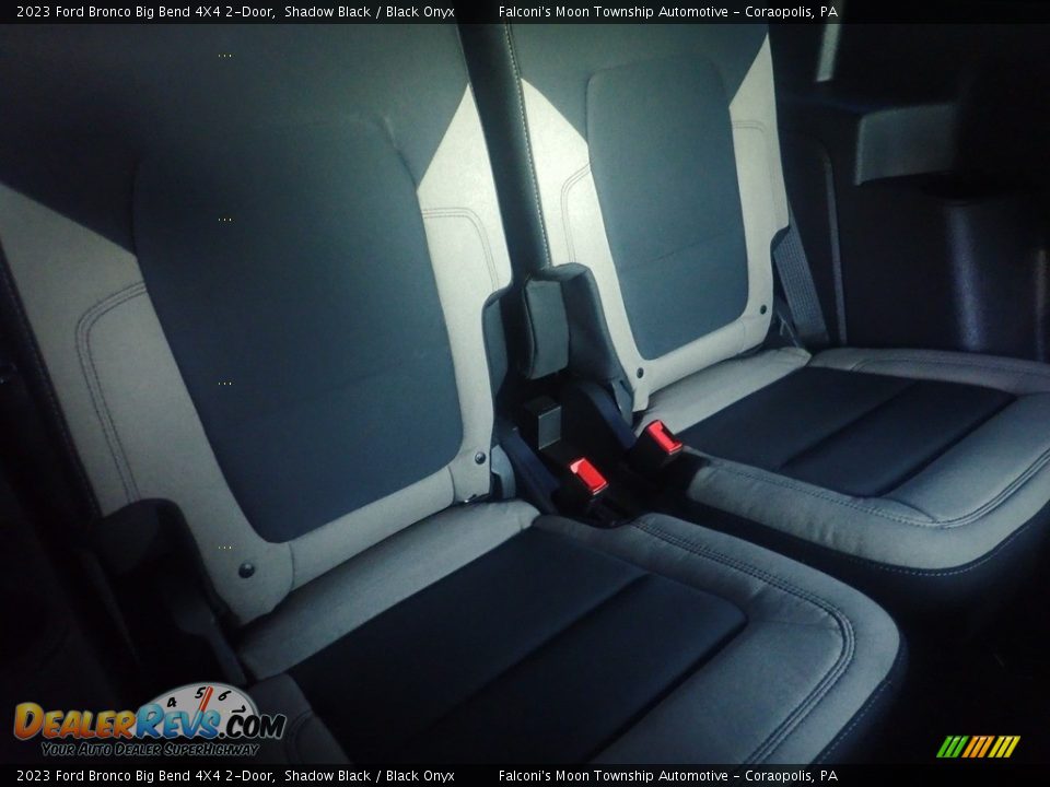 Rear Seat of 2023 Ford Bronco Big Bend 4X4 2-Door Photo #15