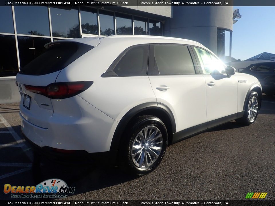 2024 Mazda CX-90 Preferred Plus AWD Rhodium White Premium / Black Photo #2