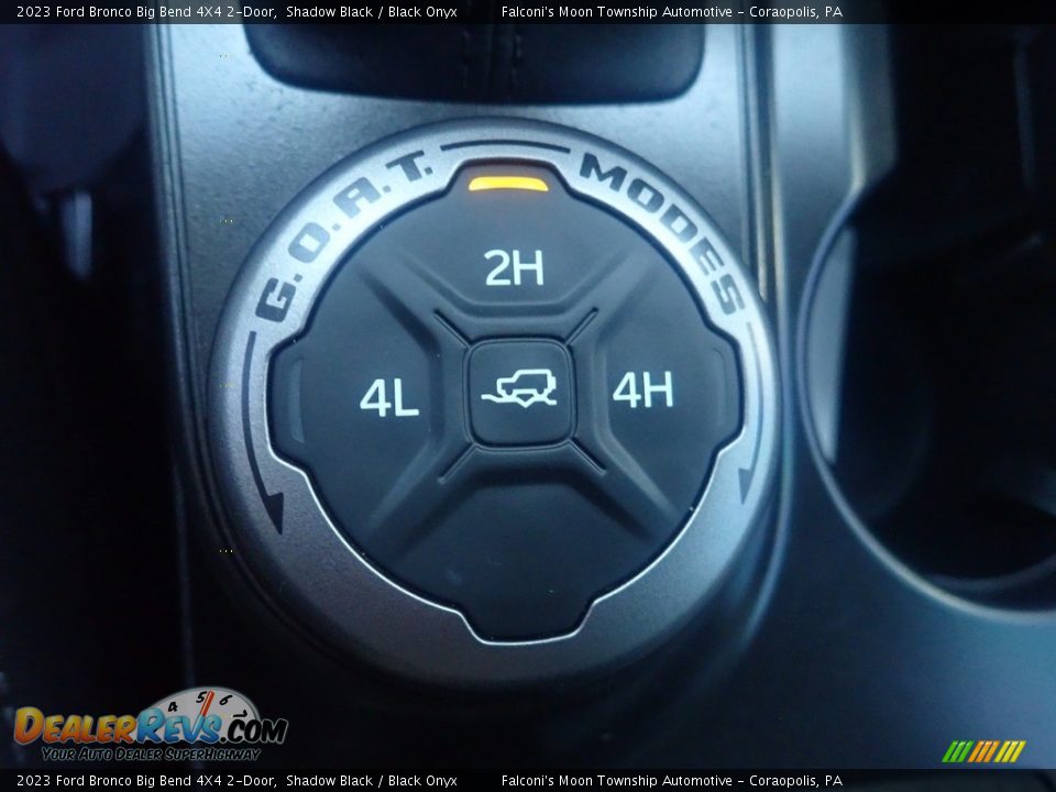 Controls of 2023 Ford Bronco Big Bend 4X4 2-Door Photo #23