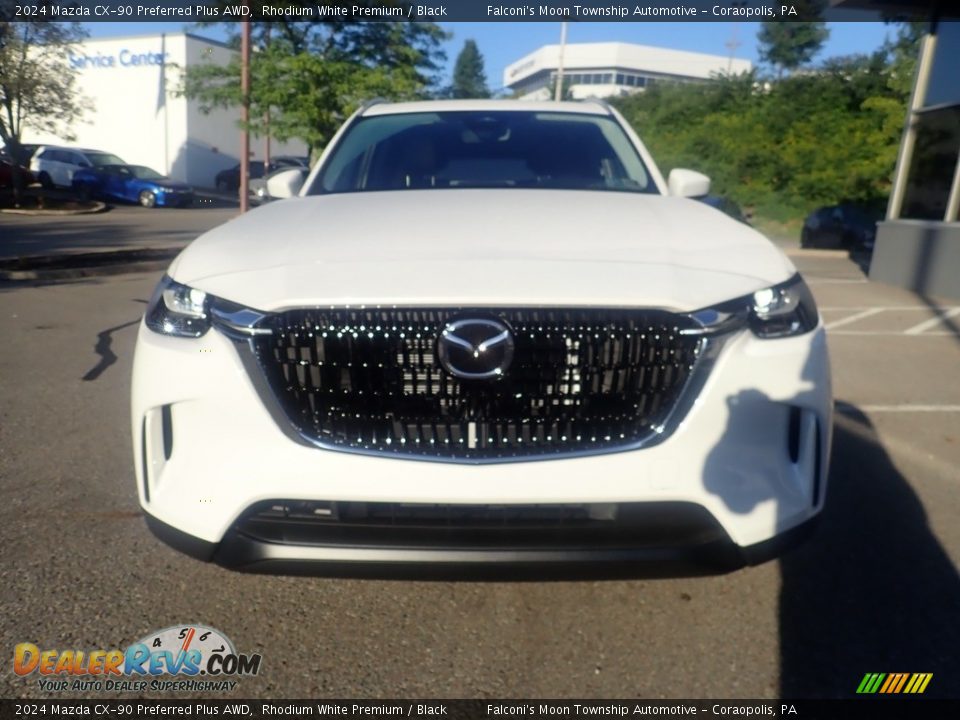 2024 Mazda CX-90 Preferred Plus AWD Rhodium White Premium / Black Photo #5