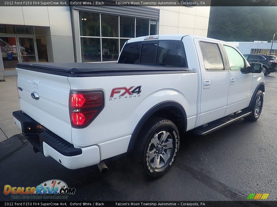 2012 Ford F150 FX4 SuperCrew 4x4 Oxford White / Black Photo #2