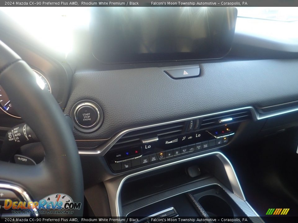 2024 Mazda CX-90 Preferred Plus AWD Rhodium White Premium / Black Photo #17