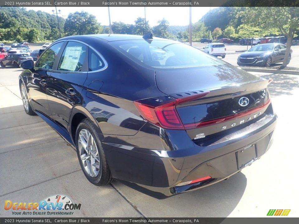 2023 Hyundai Sonata SEL Carbon Blue / Black Photo #4