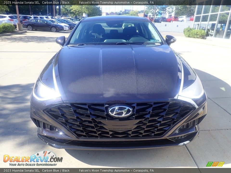 2023 Hyundai Sonata SEL Carbon Blue / Black Photo #7