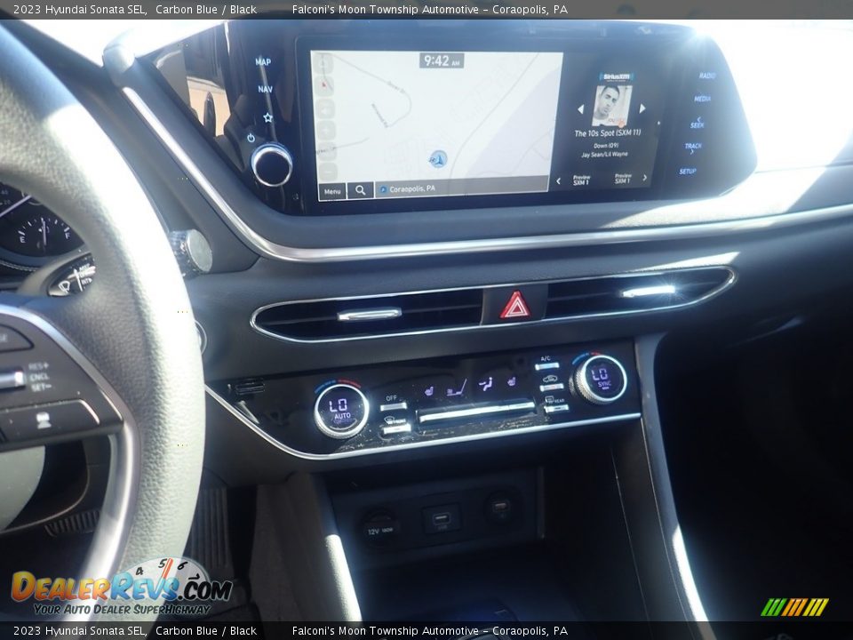 2023 Hyundai Sonata SEL Carbon Blue / Black Photo #17