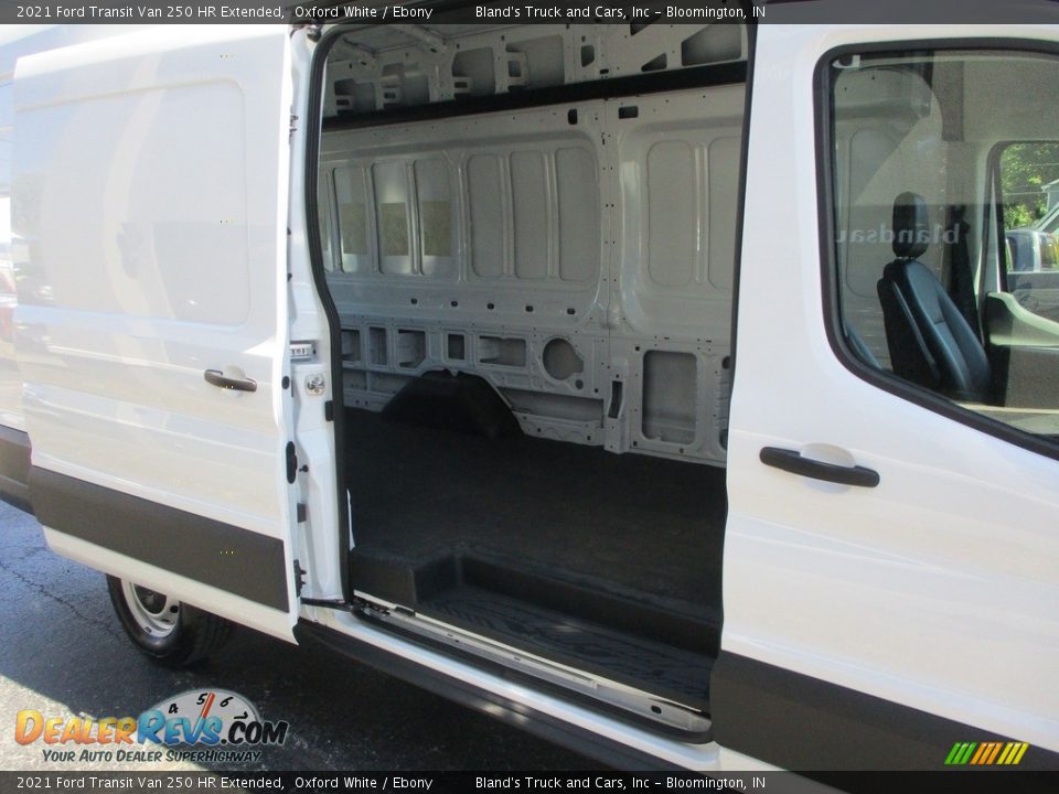 2021 Ford Transit Van 250 HR Extended Oxford White / Ebony Photo #24