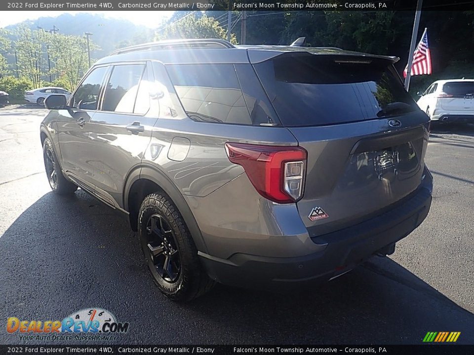 2022 Ford Explorer Timberline 4WD Carbonized Gray Metallic / Ebony Photo #4