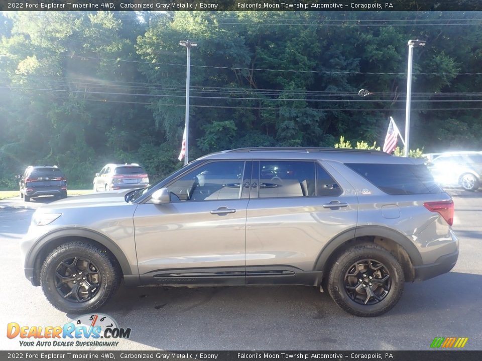 2022 Ford Explorer Timberline 4WD Carbonized Gray Metallic / Ebony Photo #5