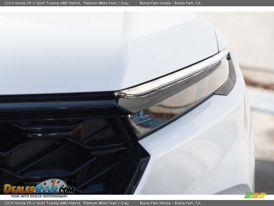 2024 Honda CR-V Sport Touring AWD Hybrid Platinum White Pearl / Gray Photo #5