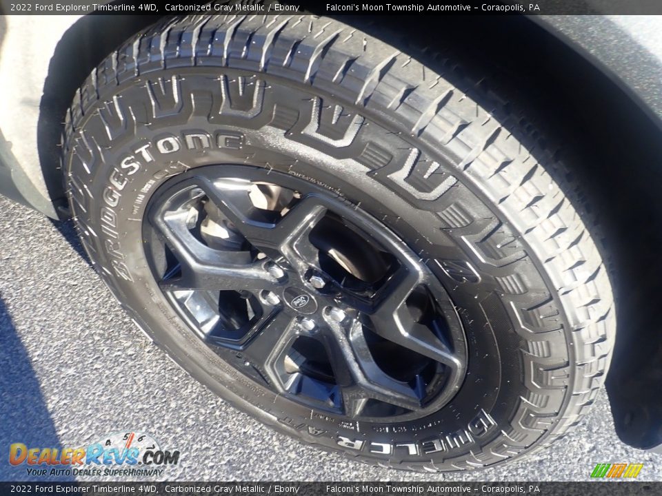 2022 Ford Explorer Timberline 4WD Carbonized Gray Metallic / Ebony Photo #9