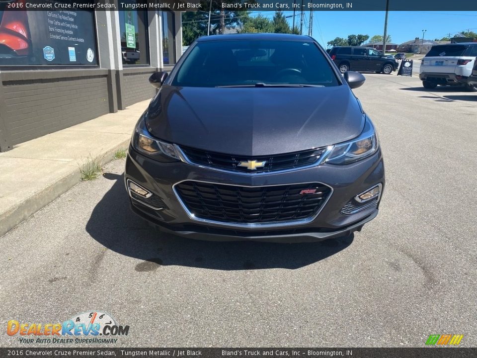 2016 Chevrolet Cruze Premier Sedan Tungsten Metallic / Jet Black Photo #13