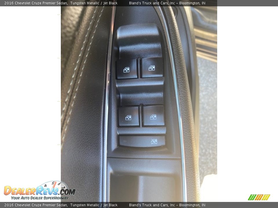 2016 Chevrolet Cruze Premier Sedan Tungsten Metallic / Jet Black Photo #14