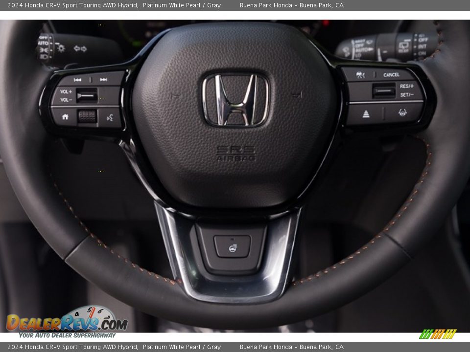 2024 Honda CR-V Sport Touring AWD Hybrid Steering Wheel Photo #18