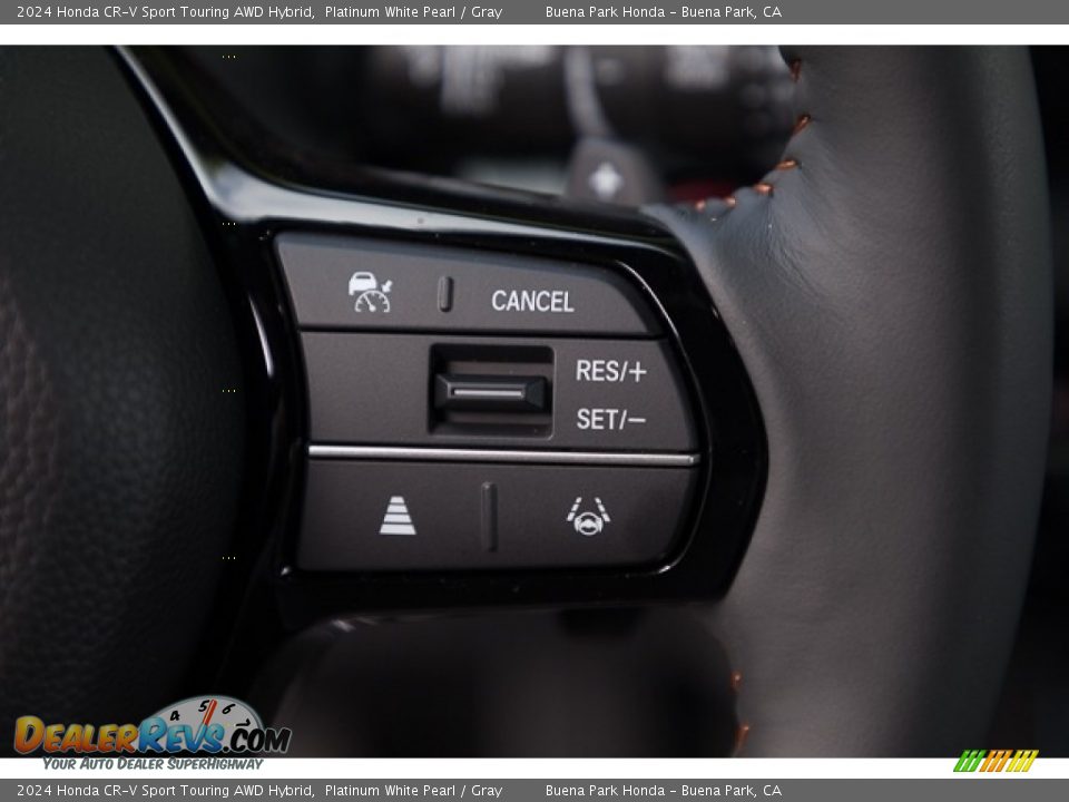 2024 Honda CR-V Sport Touring AWD Hybrid Steering Wheel Photo #20