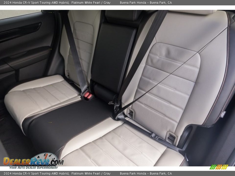 Rear Seat of 2024 Honda CR-V Sport Touring AWD Hybrid Photo #25