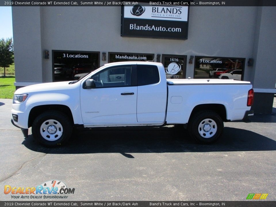 2019 Chevrolet Colorado WT Extended Cab Summit White / Jet Black/Dark Ash Photo #1