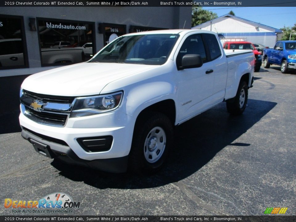 2019 Chevrolet Colorado WT Extended Cab Summit White / Jet Black/Dark Ash Photo #2