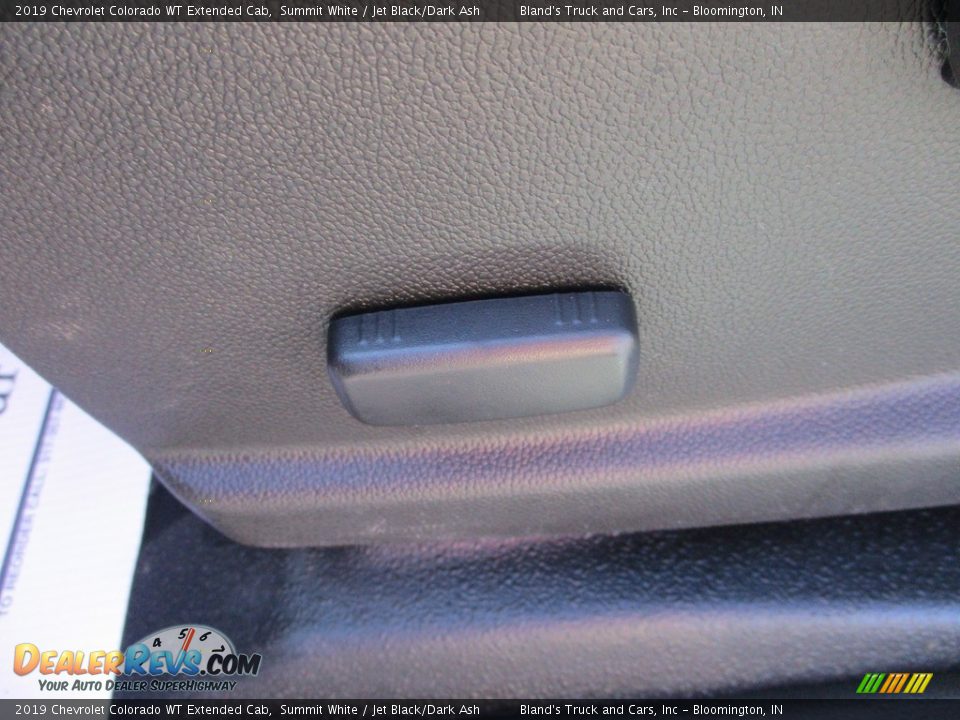 2019 Chevrolet Colorado WT Extended Cab Summit White / Jet Black/Dark Ash Photo #10