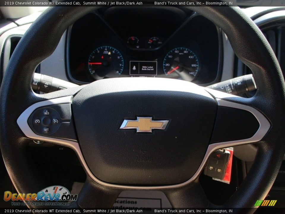 2019 Chevrolet Colorado WT Extended Cab Summit White / Jet Black/Dark Ash Photo #12