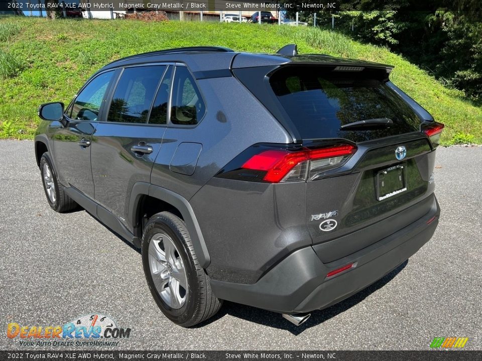 2022 Toyota RAV4 XLE AWD Hybrid Magnetic Gray Metallic / Black Photo #9