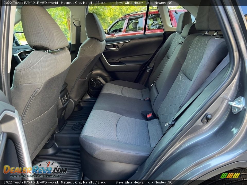 Rear Seat of 2022 Toyota RAV4 XLE AWD Hybrid Photo #14